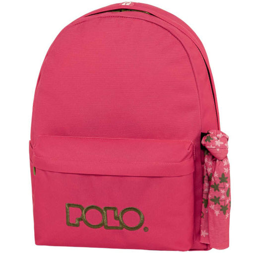 Εικόνα της Τσάντα Polo original scarf Φούξια - Χακί 901135-4465