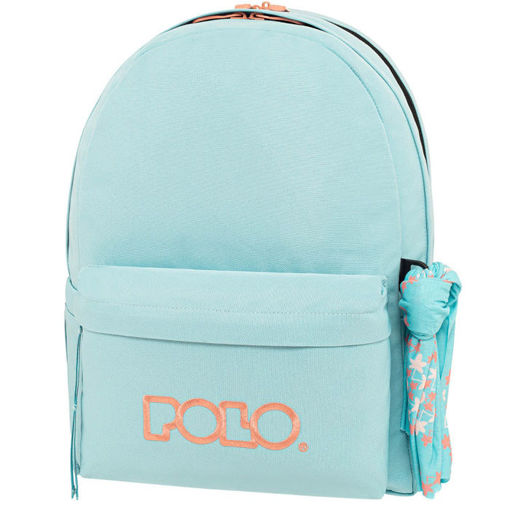 Εικόνα της Τσάντα Polo original scarf Γαλάζιο - Ροζ 901135-5638