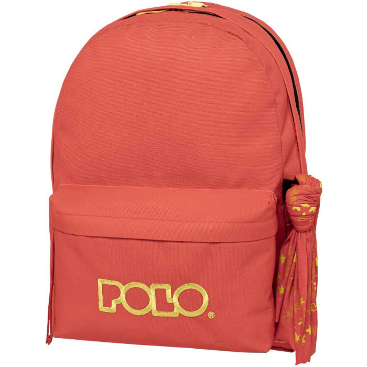 Εικόνα της Τσάντα Polo Double Scarf Κοραλί - Κίτρινο 901235-3671