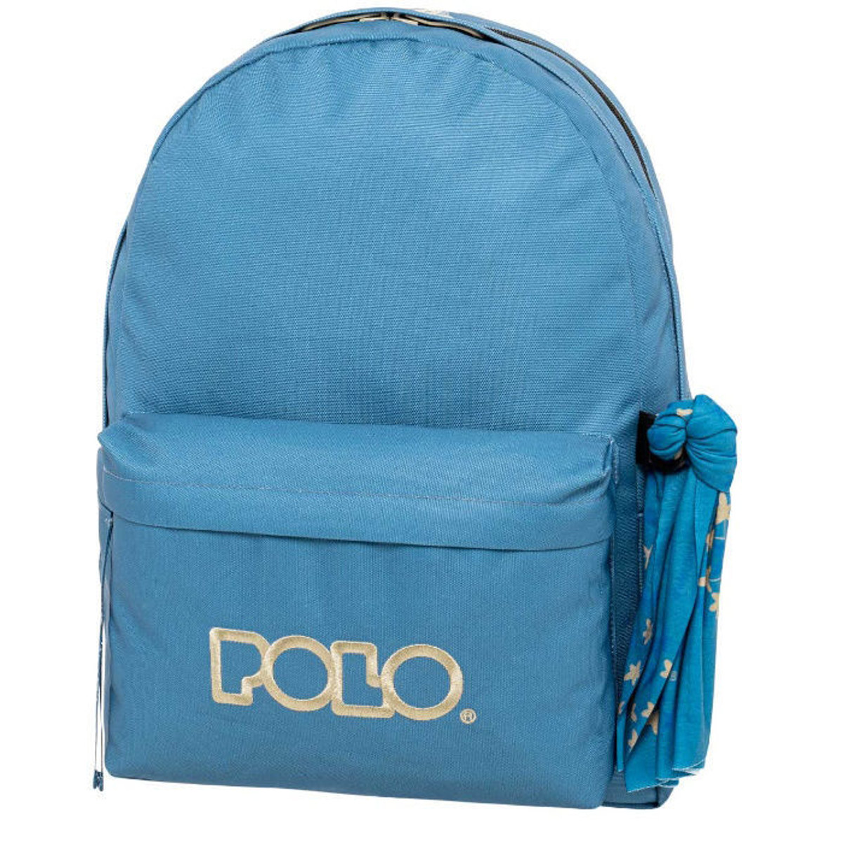 Τσάντα Polo Double Scarf γαλάζιο γκρι 901235-5523 σχολική — Κωδικός ΕΑΝ: 5201927136437 — Lichnaribooks.