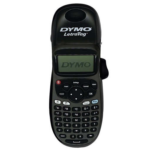 Εικόνα της Ετικετογράφος Dymo Letra Tag LT-100H Black