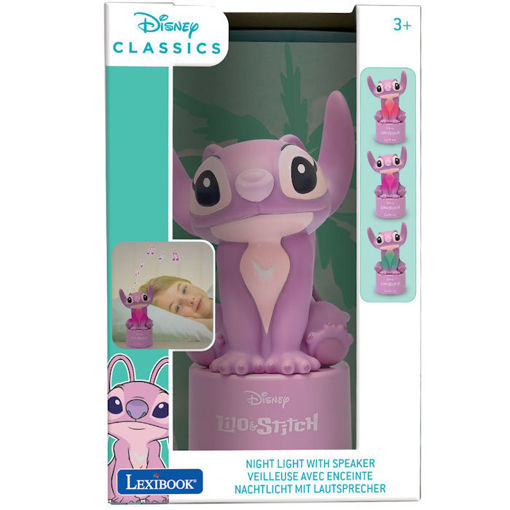 Εικόνα της Φωτιστικό Lexibook Disney Lilo & Stitch - Angel με ηχείο