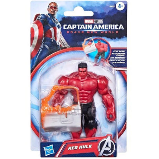 Εικόνα της Φιγούρα Δράσης Hasbro Marvel Captain America: Brave New World Red Hulk 10cm