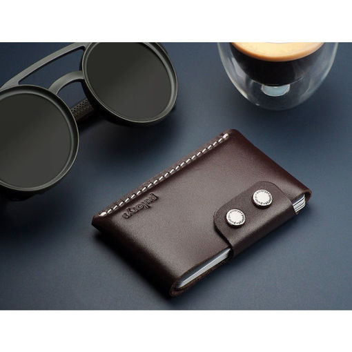 Εικόνα της Θήκη καρτών πορτοφόλι Pularys Hobby καφέ 172613102