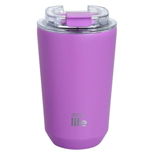 Εικόνα της Θερμός Ecolife Coffee Pure Purple 360ml 33-BO-4125