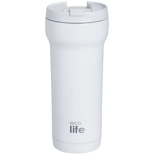 Εικόνα της Θερμός Ecolife Mug White 420ml 33-BO-4129