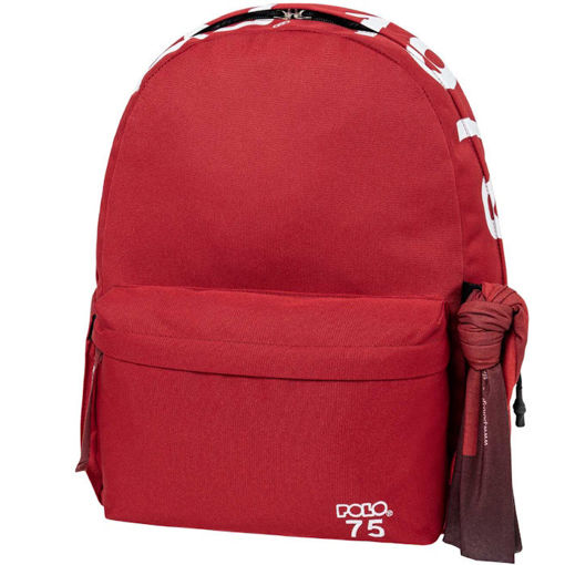 Εικόνα της Τσάντα Polo ΄75 original scarf κόκκινο 901075-3000