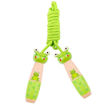 Εικόνα της Σχοινάκι γυμναστικής Tooky toy με ξύλινες λαβές πράσινο - βάτραχος TY887C