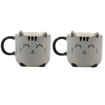 Εικόνα της Φλιτζάνια I-Total Grey Cat set 2τεμ. XL2520C