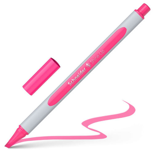 Εικόνα της Μαρκαδόρος υπογραμμίσεως Schneider Shine Up ροζ 112009