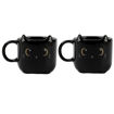 Εικόνα της Φλιτζάνια I-Total Black Cat set 2τεμ. XL2520A