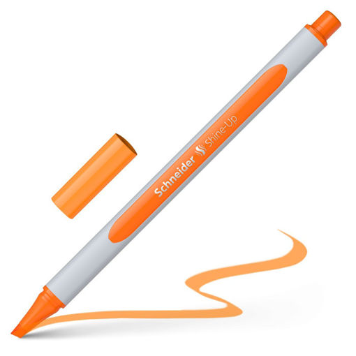 Εικόνα της Μαρκαδόρος υπογραμμίσεως Schneider Shine Up πορτοκαλί 112006