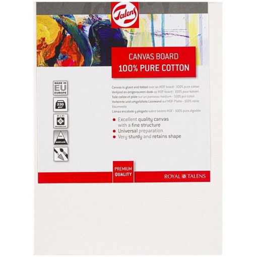 Εικόνα της Καρτολίνο βαμβακερό Talens 18x24cm. 93251824