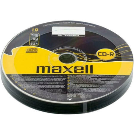 Εικόνα της CD-R 52X Maxell cake box 10τεμ.