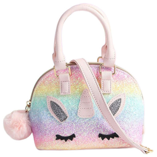 Εικόνα της Τσαντάκι glitter μονόκερος Crea MC50987