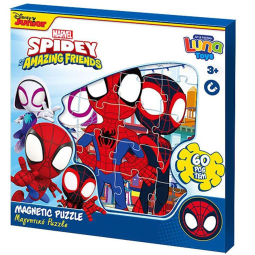 Εικόνα της Παζλ μαγνητικό Luna Spidey 60τεμ. 000508593