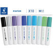 Εικόνα της Μαρκαδόροι Pilot set Paint Pintor Cool colours medium 10τεμ.