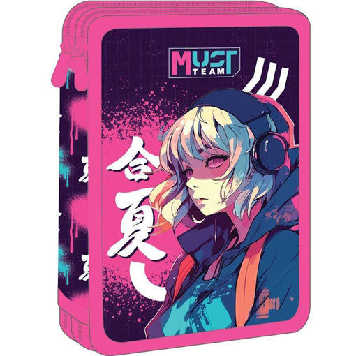 Εικόνα της Κασετίνα Must Team διπλή γεμάτη Anime 000586720