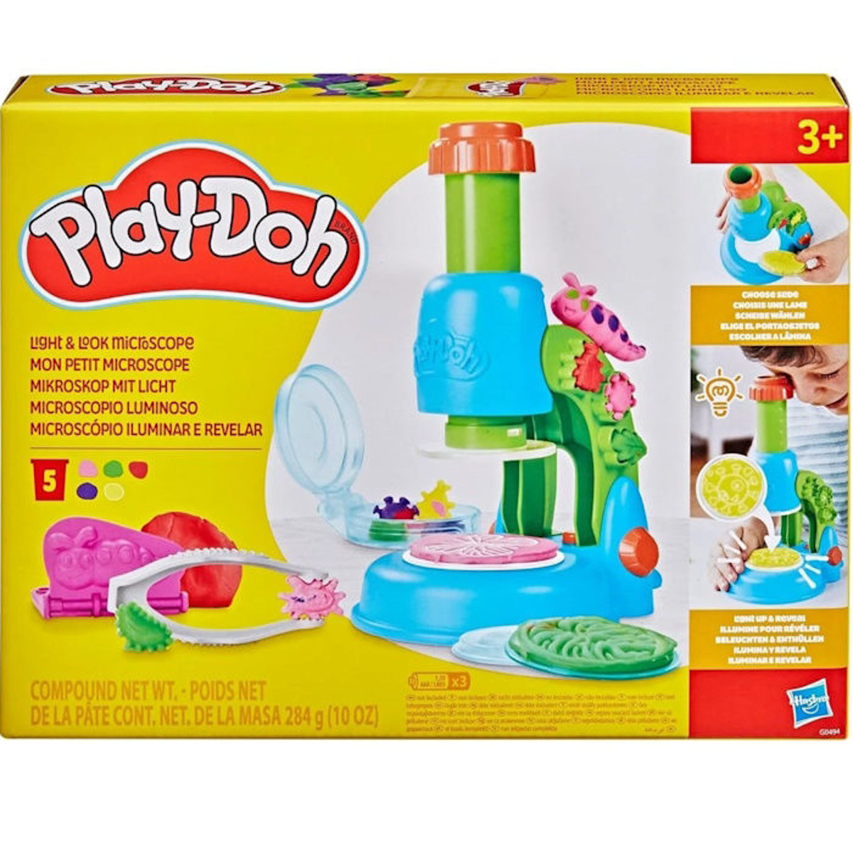 Εικόνα της Play-Doh Light And Look Microscope Playet G0494