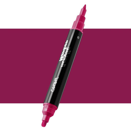 Εικόνα της Μαρκαδόρος Ohuhu Acrylic Marker με διπλή μύτη No R402 Magenta