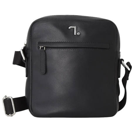 Εικόνα της Τσάντα ώμου Seven Dots δερμάτινο S-Black 60-120