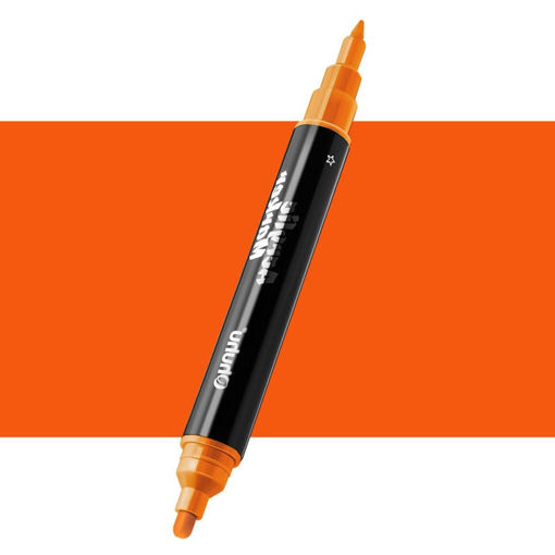 Εικόνα της Μαρκαδόρος Ohuhu Acrylic Marker με διπλή μύτη No Y301 Tangerine