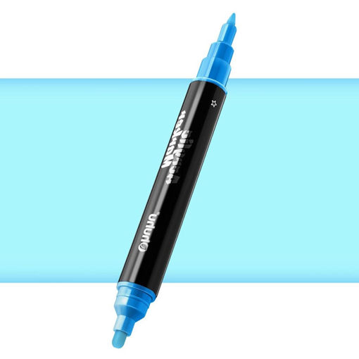 Εικόνα της Μαρκαδόρος Ohuhu Acrylic Marker με διπλή μύτη No N503 Neon Blue