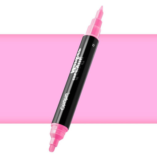 Εικόνα της Μαρκαδόρος Ohuhu Acrylic Marker με διπλή μύτη No N504 Neon Pink