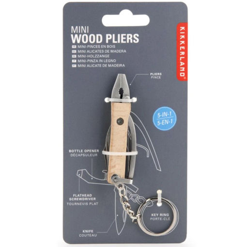 Εικόνα της Πολυεργαλείο ξύλινο σουγιάς Kikkerland KR16-W