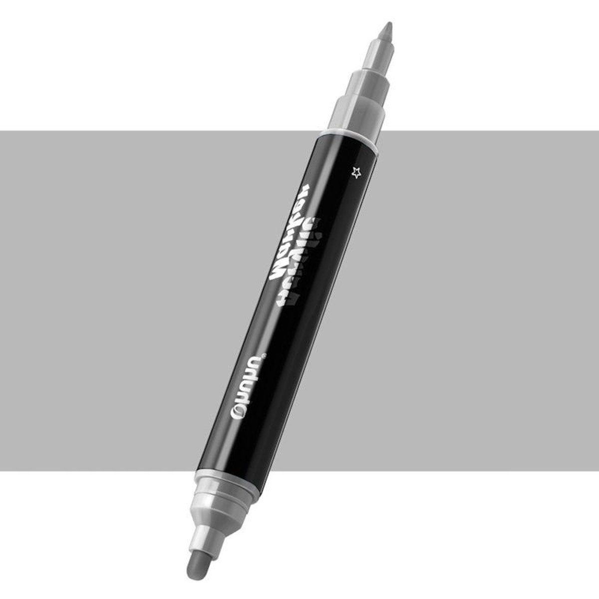 Εικόνα της Μαρκαδόρος Ohuhu Acrylic Marker με διπλή μύτη No E004 Light Grey