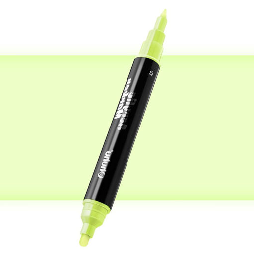 Εικόνα της Μαρκαδόρος Ohuhu Acrylic Marker με διπλή μύτη No N531 Neon Yellow