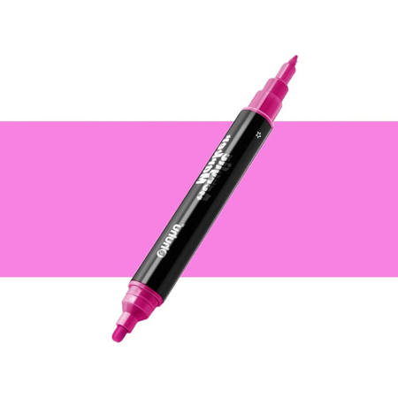 Εικόνα της Μαρκαδόρος Ohuhu Acrylic Marker με διπλή μύτη No N802 Neon Rose