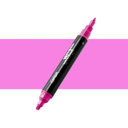 Εικόνα της Μαρκαδόρος Ohuhu Acrylic Marker με διπλή μύτη No N802 Neon Rose