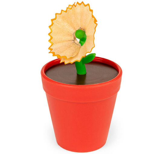 Εικόνα της Ξύστρα σε σχήμα γλάστρας Kikkerland ST136