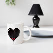 Εικόνα της Κούπα Heat Change Kikkerland Pixel Heart 355ml. CU44