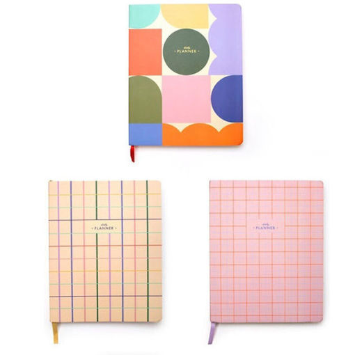 Εικόνα της Undated Daily planner Kikkerland INK20-A-F Ass.