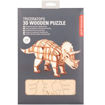 Εικόνα της Παζλ Kikkerland 3D ξύλινο Triceratops GG122