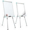 Εικόνα της Πίνακας Flipchart μαρκαδόρου μαγνητικός 65x100cm με τρίποδα Typo
