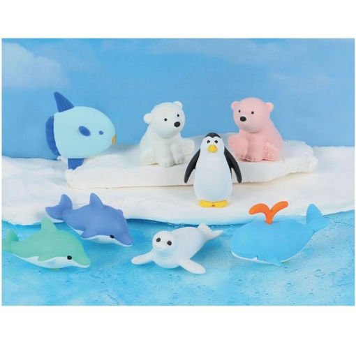 Εικόνα της Γόμα 3D σε φακελάκι Iwako Marine Animals ER-961136 Ass.