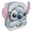 Εικόνα της Tσάντα πλάτης παιδική Cerda Disney Lilo & Stitch ροζ αυτιά 3D