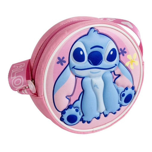 Εικόνα της Τσαντάκι Ώμου Cerda Disney Lilo & Stitch 3D 13cm.