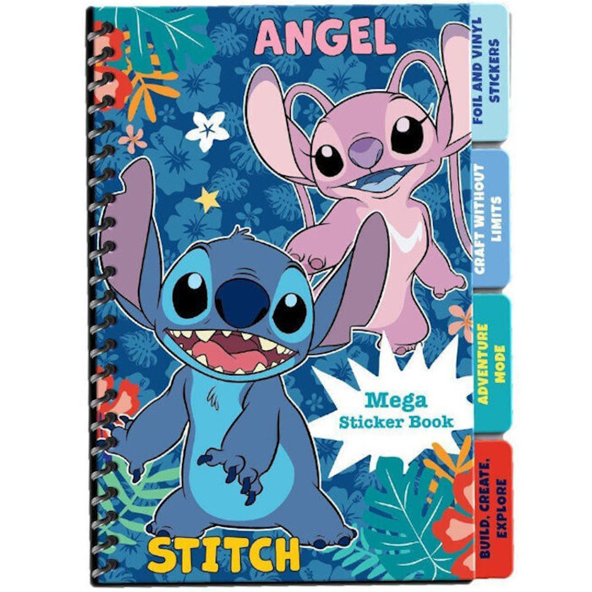 Εικόνα της Αυτοκόλλητα Τετράδιο Diakakis Lilo & Stitch 000564653