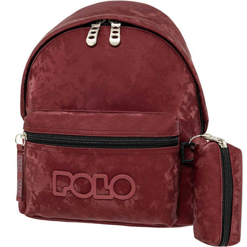 Τσάντα Polo Mini Cozy μπορντώ 907082-3300 — Κωδικός ΕΑΝ: 5201927135973 — Lichnaribooks.