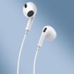 Εικόνα της Ακουστικό Baseus Encok C17 In-ear Handsfree με Βύσμα USB-C Λευκό NGCR010002
