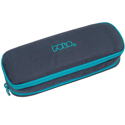 Εικόνα της Κασετίνα Polo Duo box γκρί - πετρόλ 937004-2258
