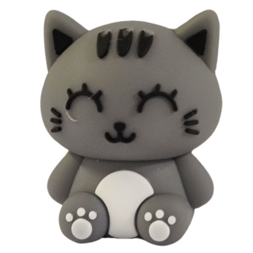 Εικόνα της Γόμα i-Total Animal 3D Grey Cat XL1804L