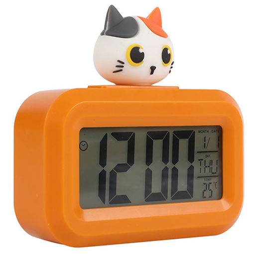 Ρολόι ξυπνητήρι I-Total Alarm Orange Cat XL2836 EAN 8059037079604 Lichnaribook