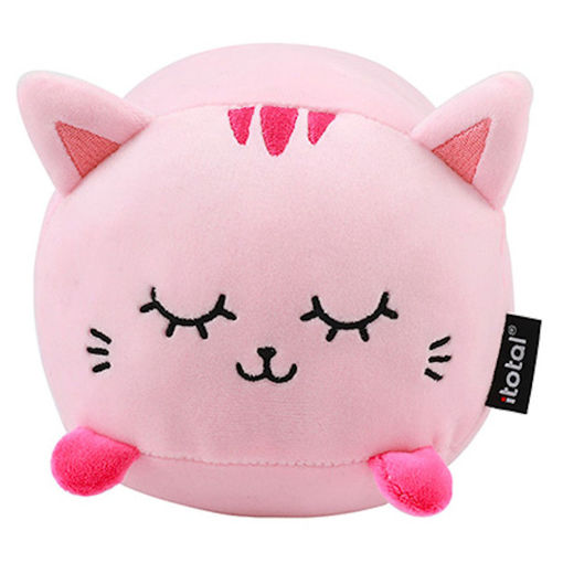 Εικόνα της Μαξιλάρι i-Total Small Pink Cat 20x12cm. XL2203E