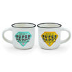 Εικόνα της Φλιτζάνια Legami set 2τεμ. supper mummy-super daddy MM0015