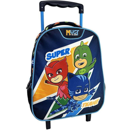 Must Team PJ Masks Super Team παιδική τσάντα τρόλεϊ νηπιαγωγείου 000484313 EAN 5205698751240 Lichnaribooks
